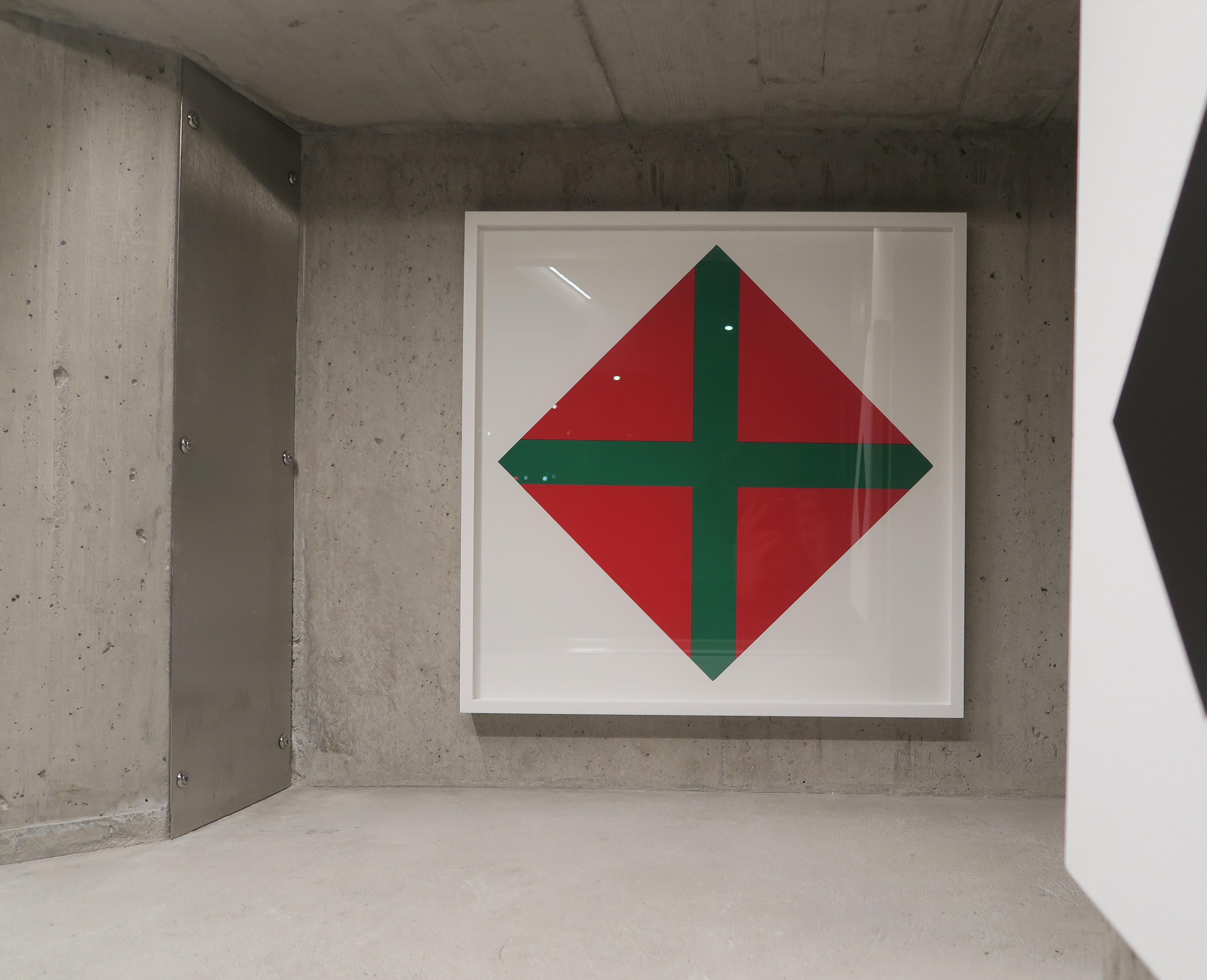 Francis Baudevin, vue de l'exposition Lemme Art Contemporain, Sion, septembre 2019