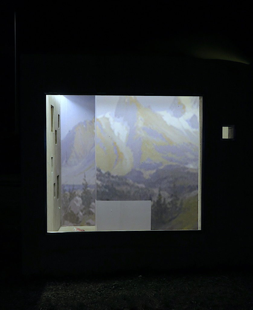 Phantom, Denis Savary, Exposition Lemme Art Contemporain, artist's run space, sculpture by Pierre Vadi, Sion