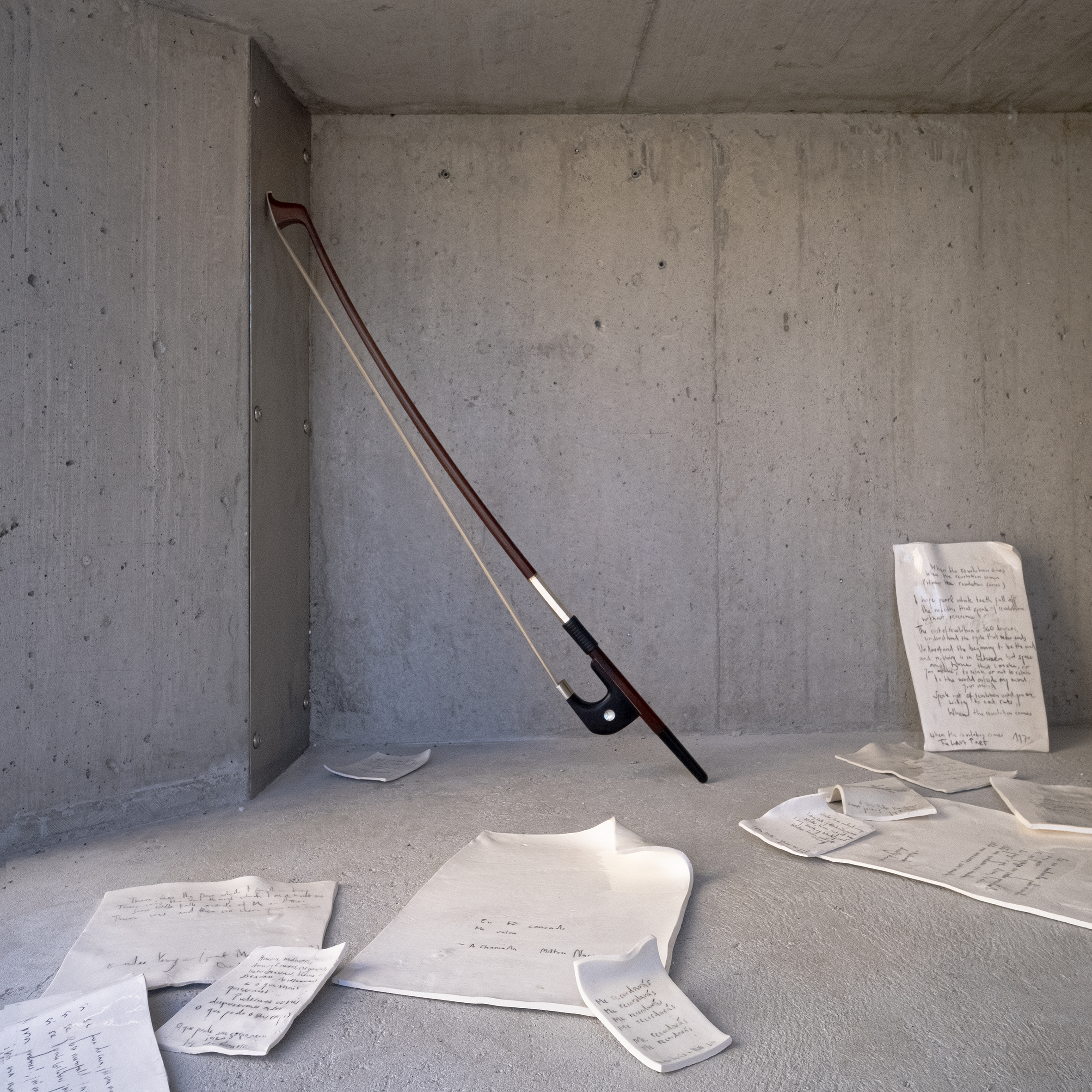 Nina emge, if it's a dream lthen make it true (Stück fur zwei Streicher und drei Stimmen), LEMME ART CONTEMPORAIN, 2026, Biennale Son